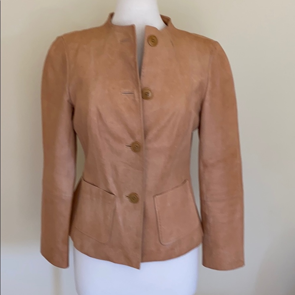 Lafayette 148 leather jacket